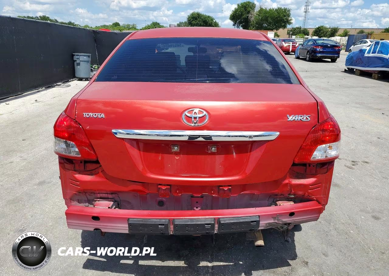 2010 Toyota Yaris Base VIN:JTDBT4K35A1370287 - 6