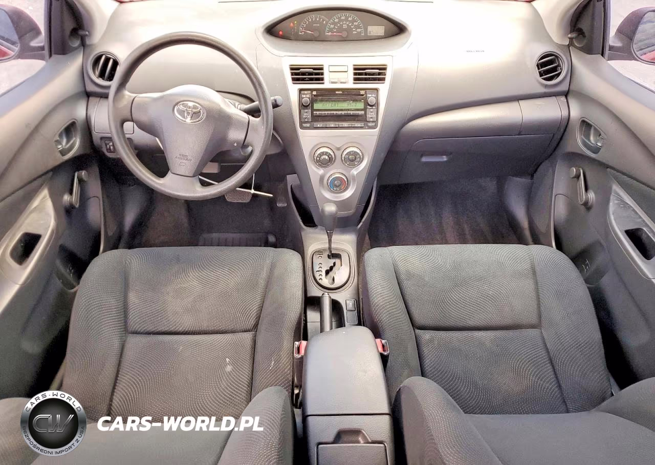 2010 Toyota Yaris Base VIN:JTDBT4K35A1370287 - 8