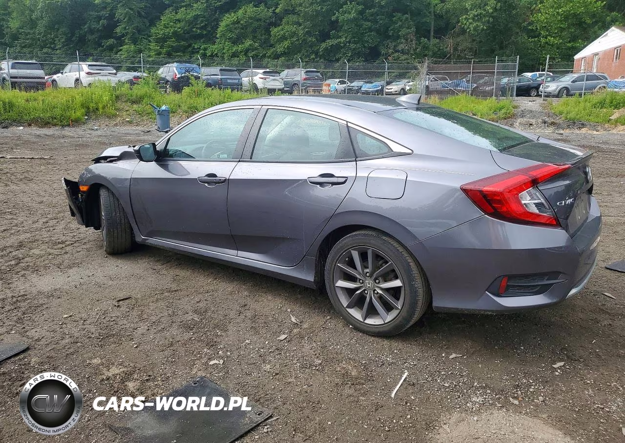 2021 Honda Civic Ex VIN:19XFC1F30ME202004 - 2