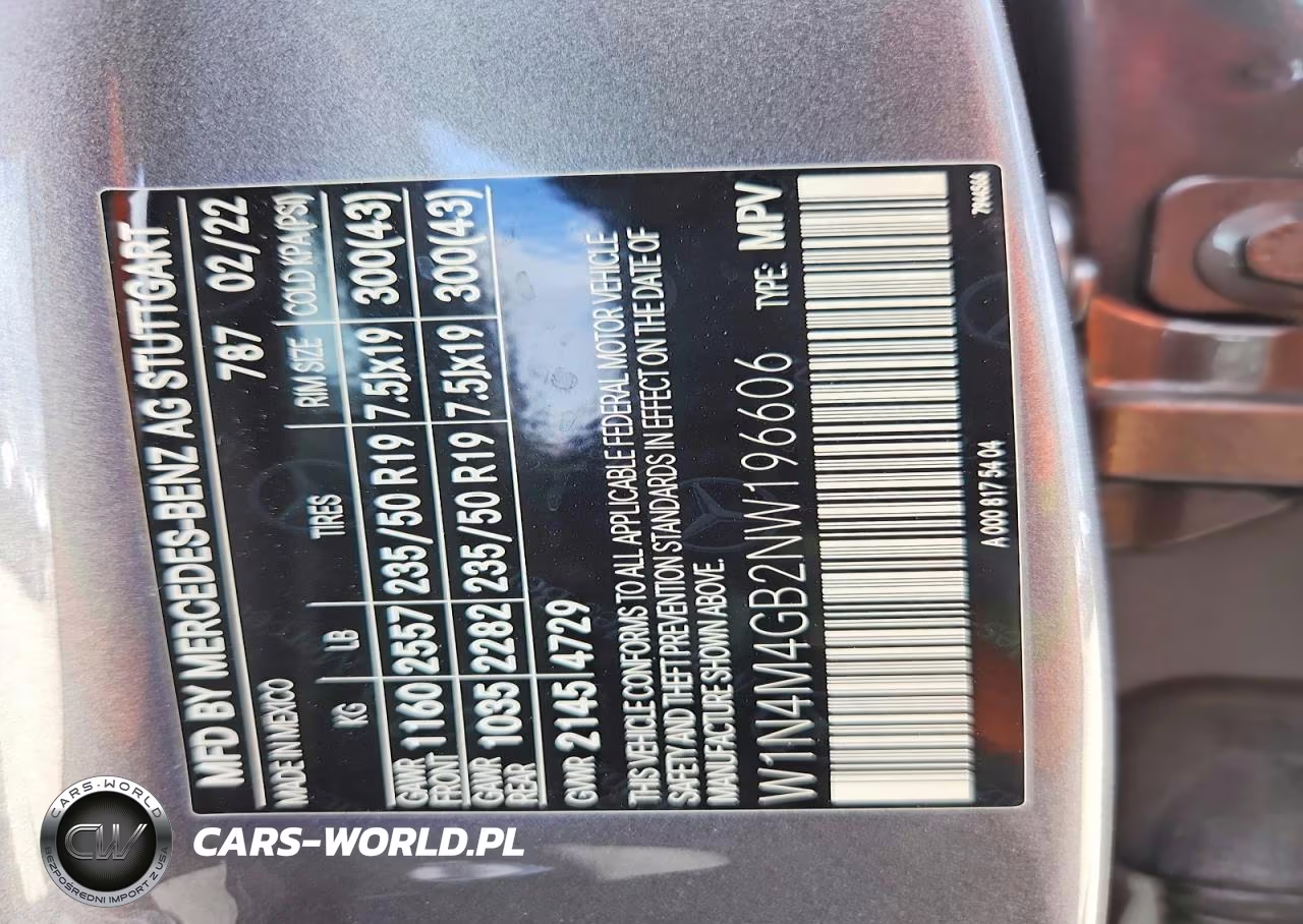 2022 Mercedes-Benz Glb 250 VIN:W1N4M4GB2NW196606 - 13