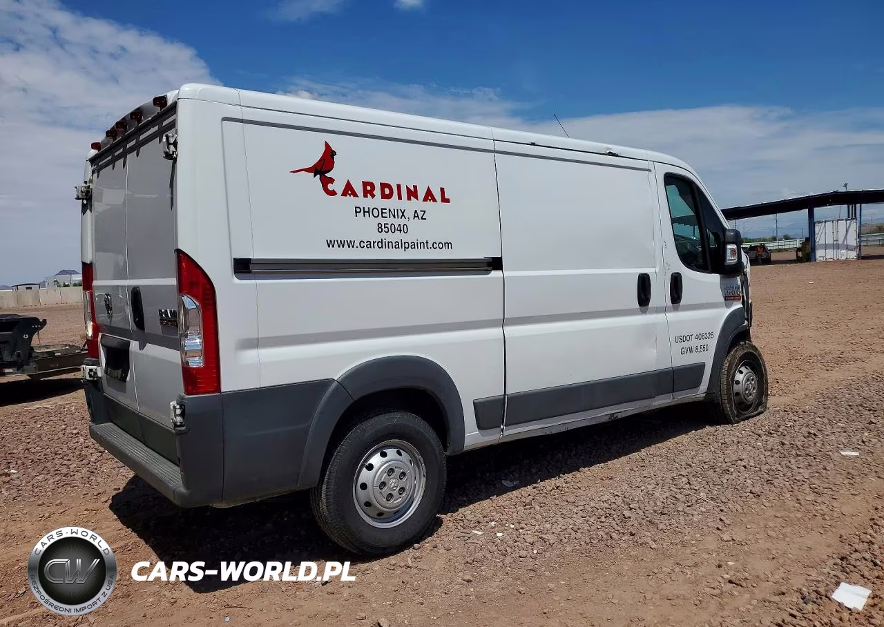 2014 Ram Promaster 1500 Delivery Van VIN:3C6TRVAG3EE100885 - 3
