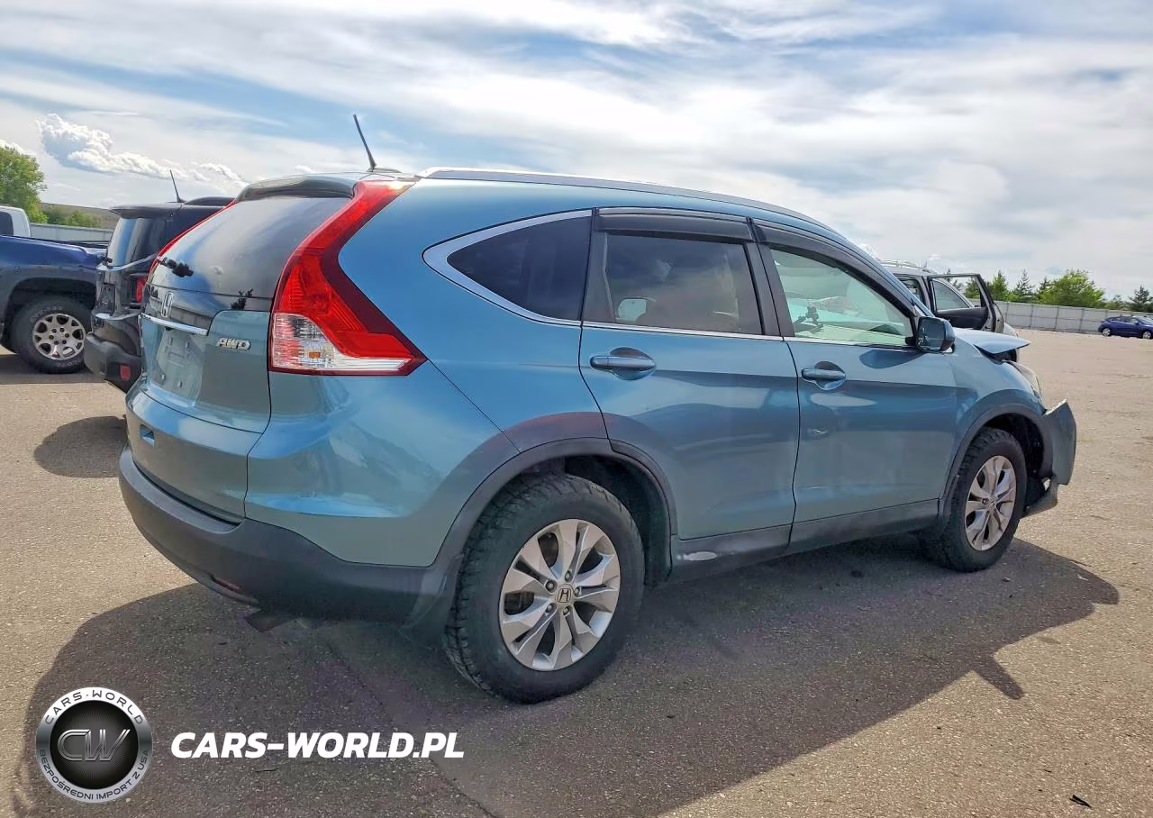 2014 Honda Cr-V Exl VIN:2HKRM4H76EH641457 - 3