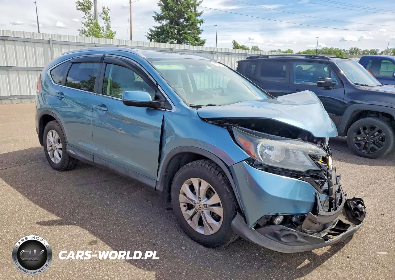 2014 Honda Cr-V Exl VIN:2HKRM4H76EH641457 - 4