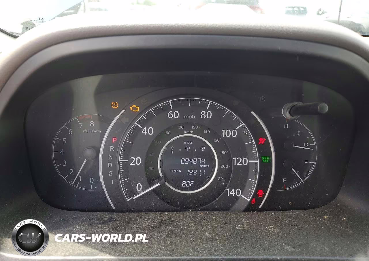 2014 Honda Cr-V Exl VIN:2HKRM4H76EH641457 - 9