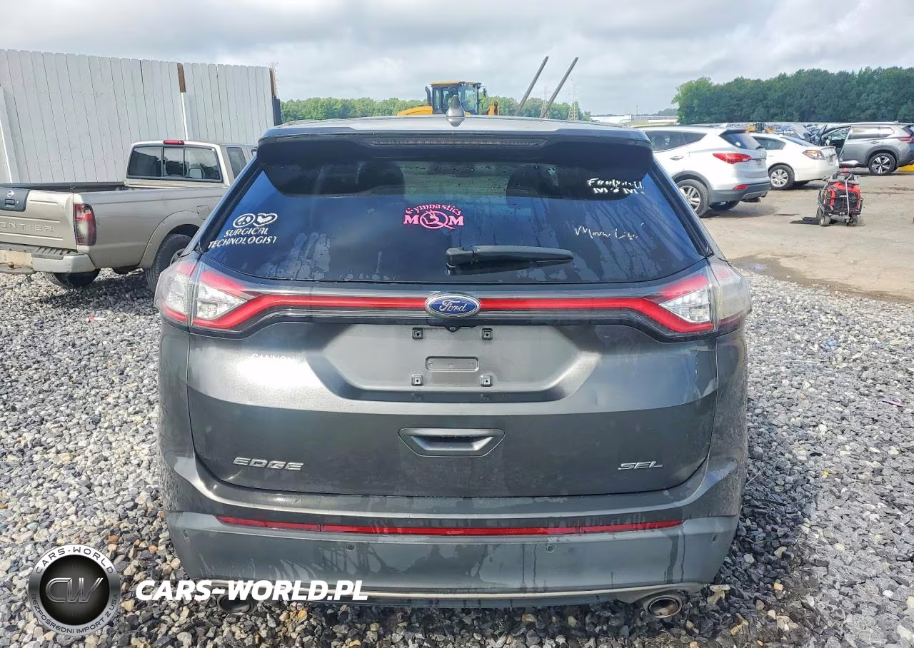 2017 Ford Edge Sel VIN:2FMPK3J86HBB25489 - 6