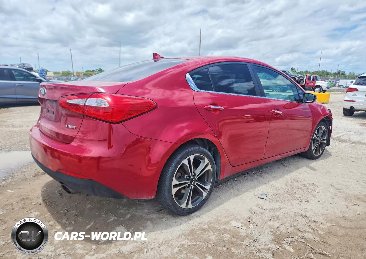 2014 Kia Forte Ex VIN:KNAFZ4A80E5064235 - 3