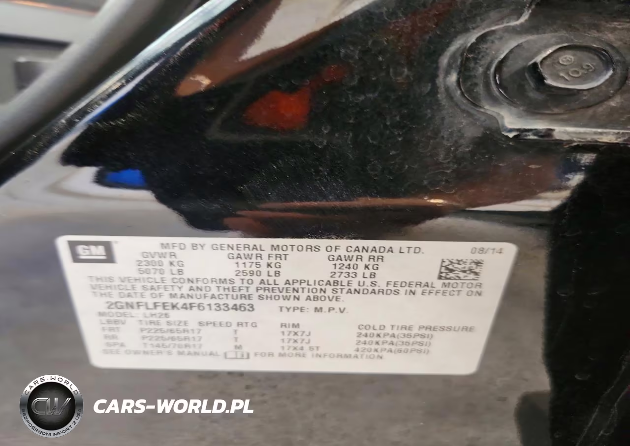 2015 Chevrolet Equinox Lt VIN:2GNFLFEK4F6133463 - 13