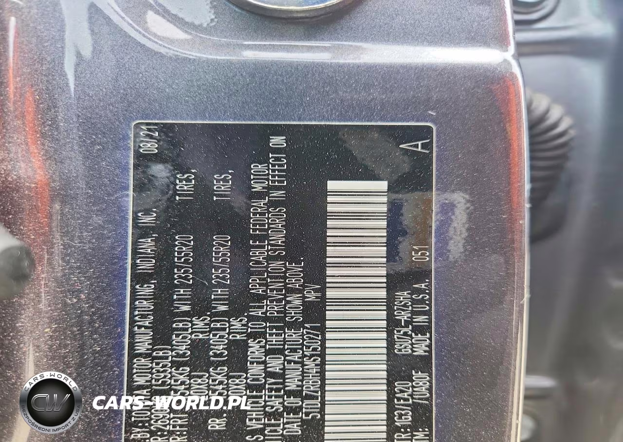2021 Toyota Highlander Xse VIN:5TDLZRBH4MS150271 - 13
