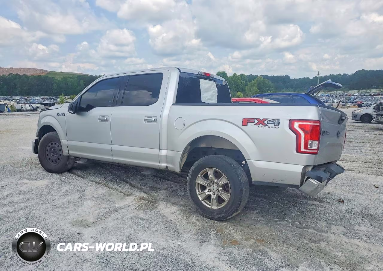 2016 Ford F150 Supercrew VIN:1FTEW1EF1GKF90411 - 2