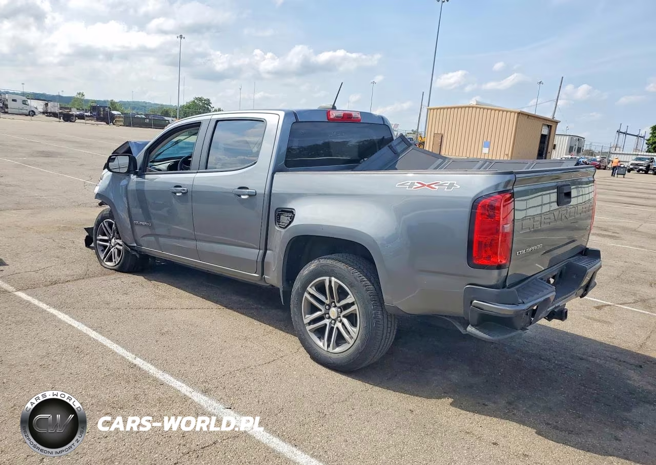2021 Chevrolet Colorado VIN:1GCGTBEN7M1260143 - 2