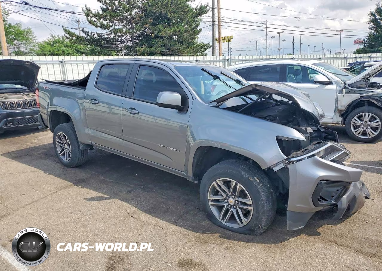 2021 Chevrolet Colorado VIN:1GCGTBEN7M1260143 - 4