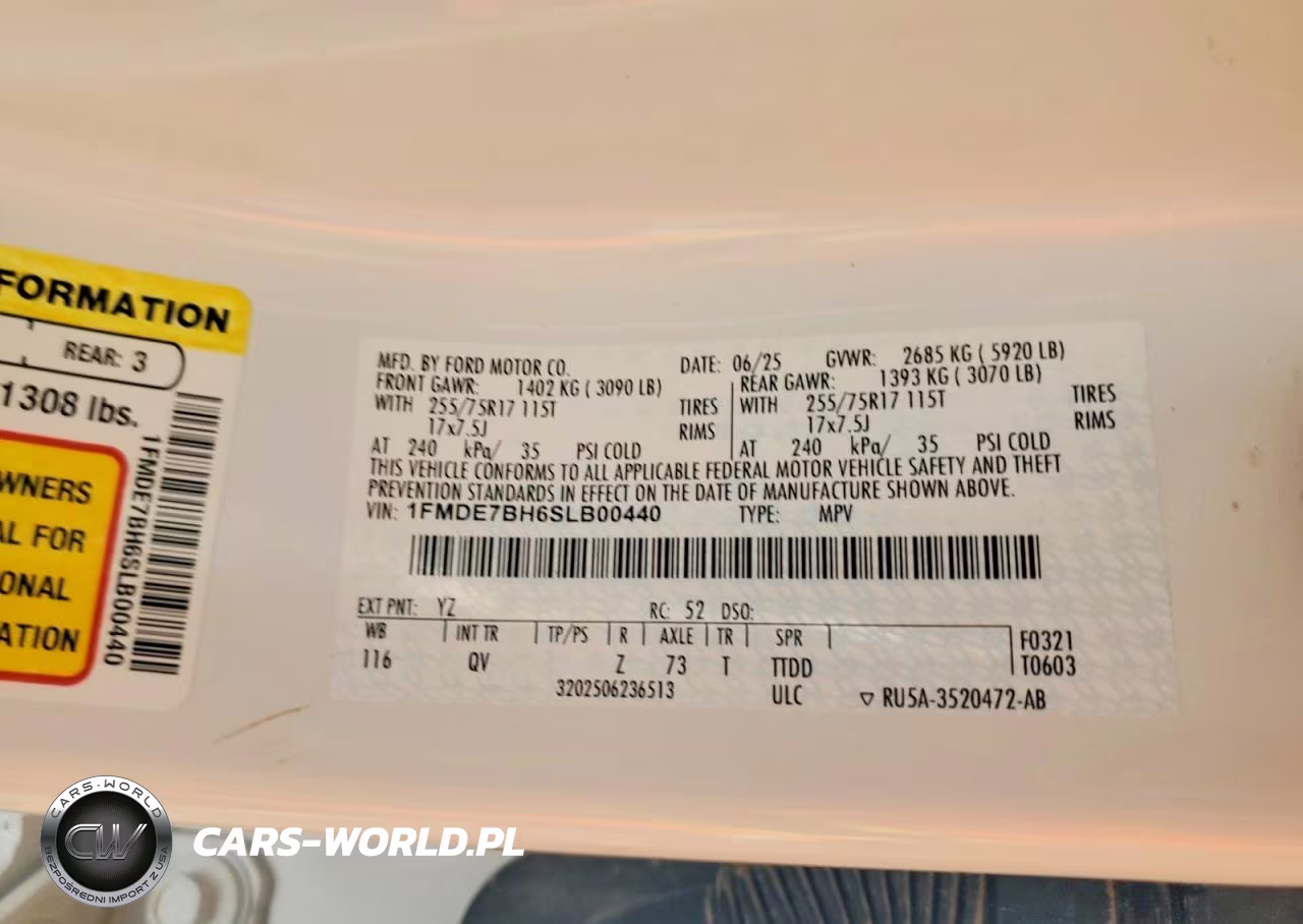 2025 Ford Bronco Big Bend VIN:1FMDE7BH6SLB00440 - 13