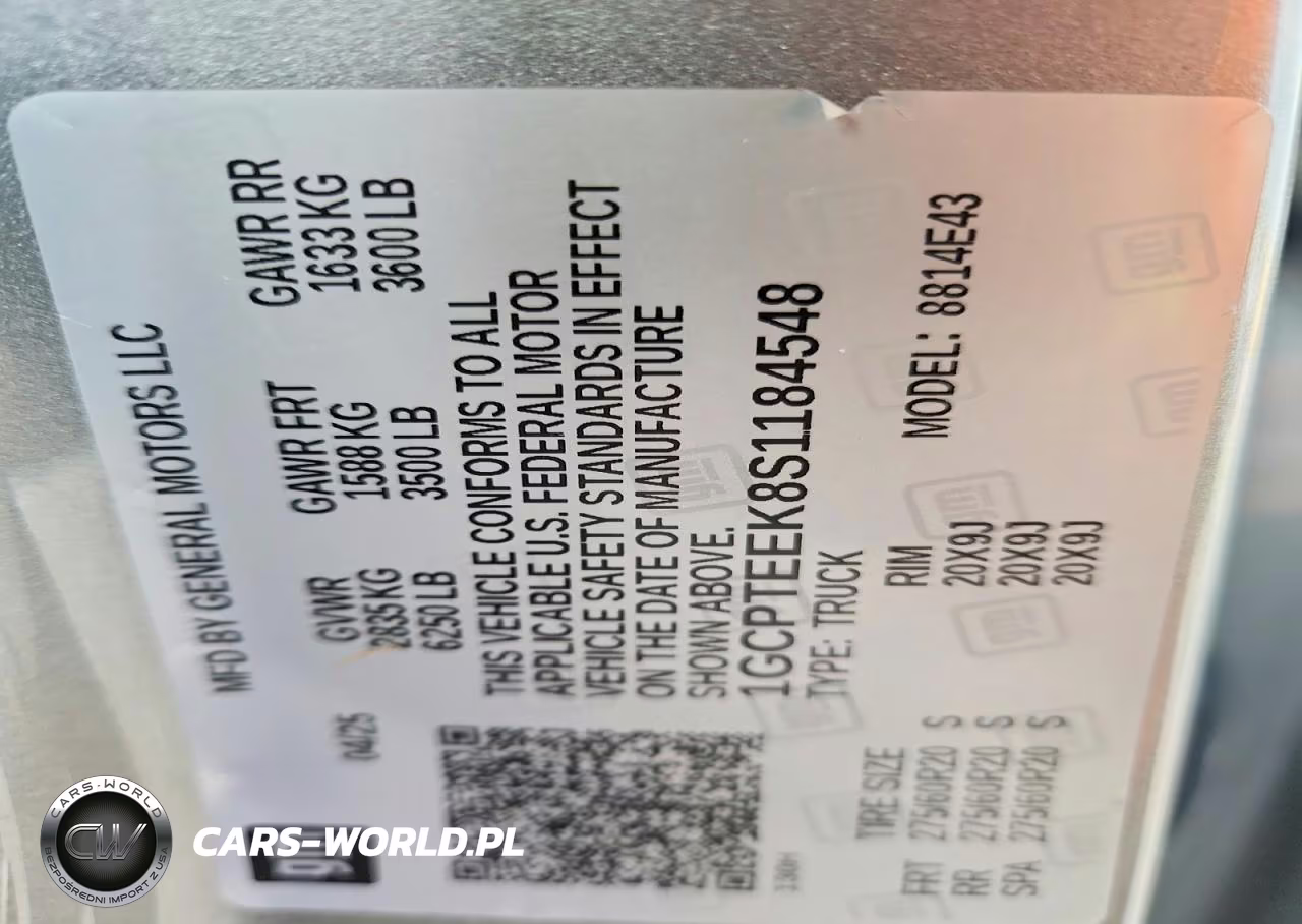 2025 Chevrolet Colorado Trail Boss VIN:1GCPTEEK8S1184548 - 12