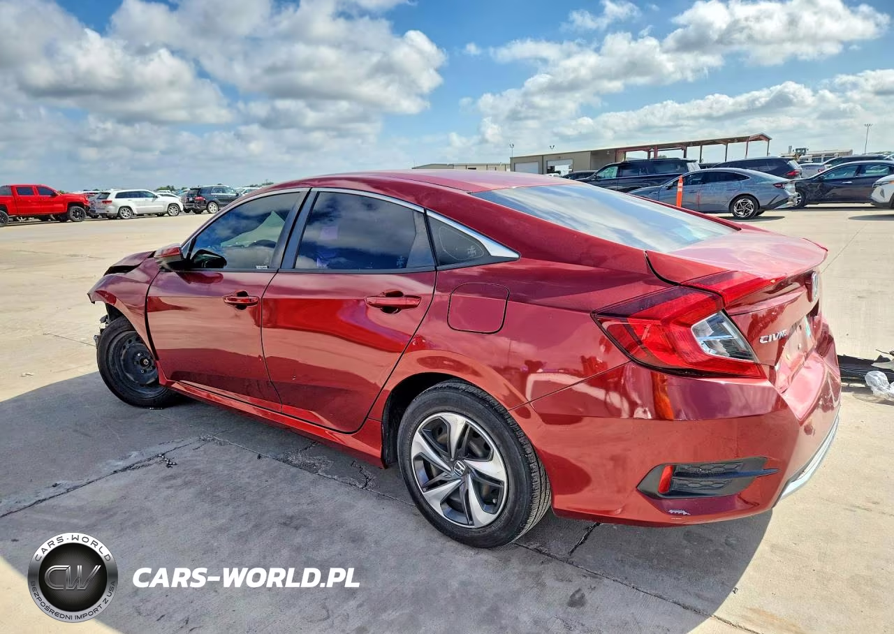 2020 Honda Civic Lx VIN:2HGFC2F67LH543811 - 2
