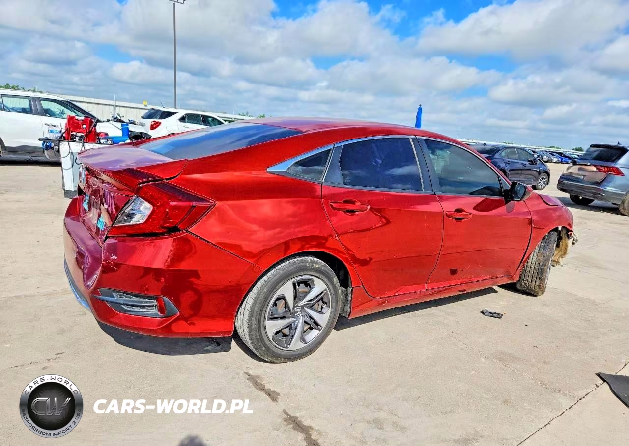 2020 Honda Civic Lx VIN:2HGFC2F67LH543811 - 3