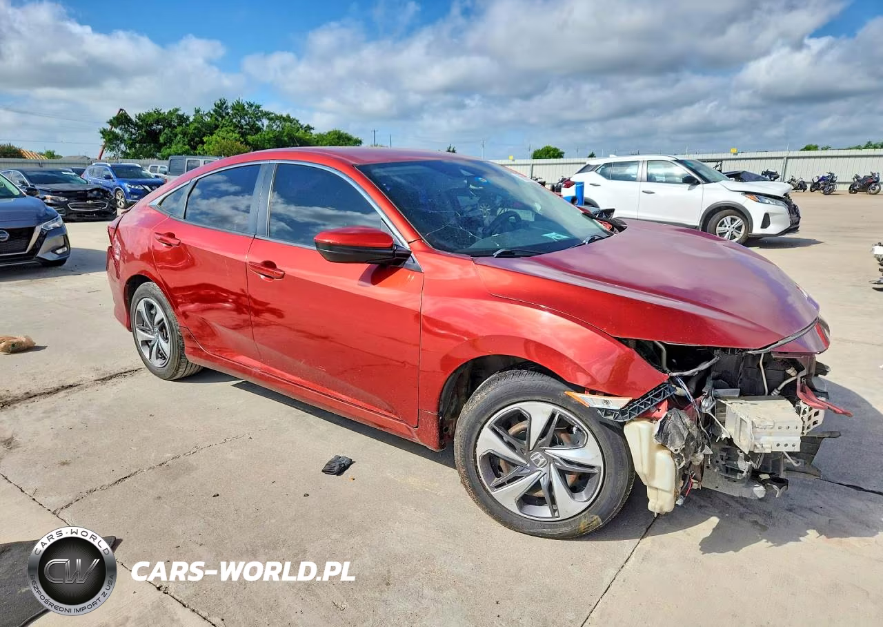 2020 Honda Civic Lx VIN:2HGFC2F67LH543811 - 4