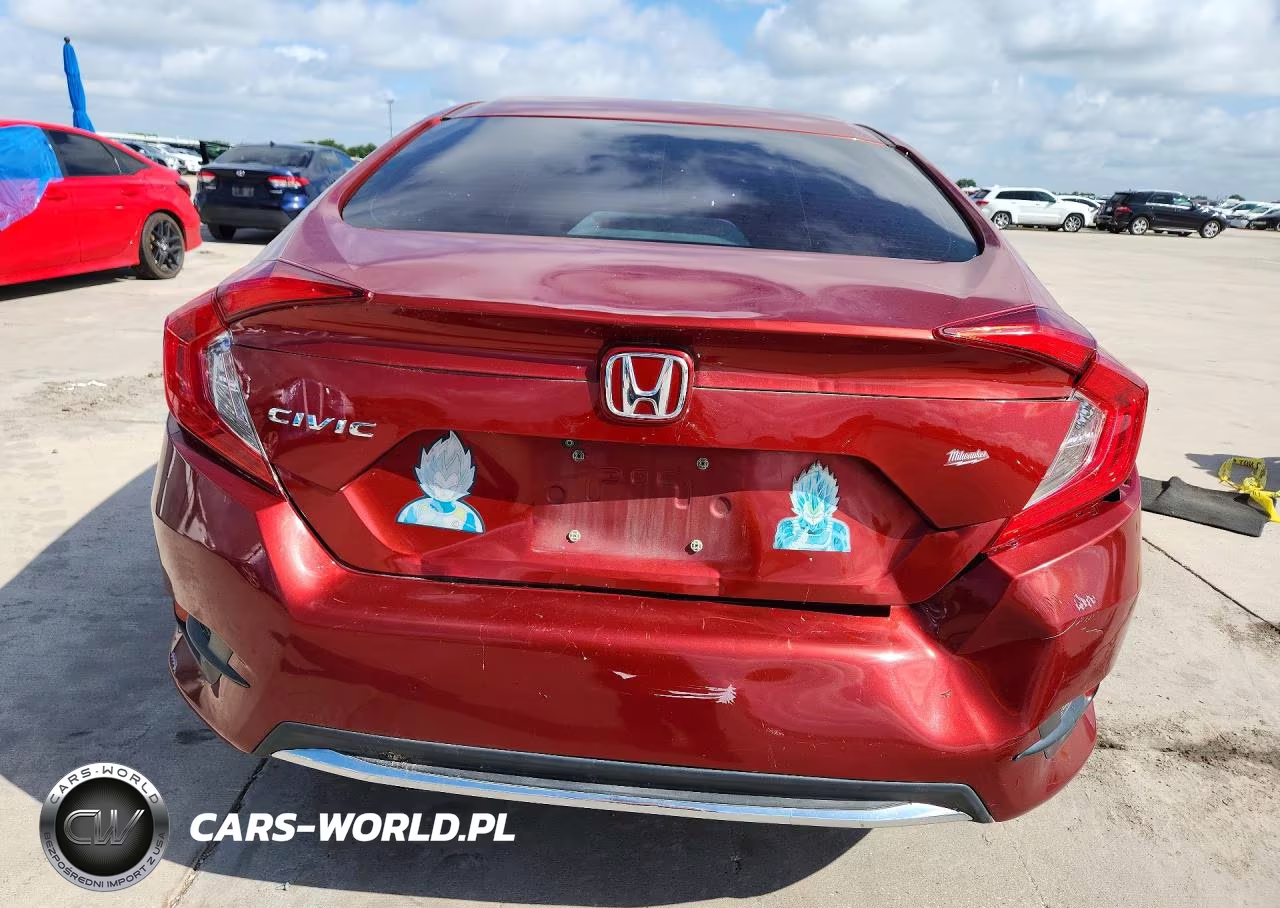 2020 Honda Civic Lx VIN:2HGFC2F67LH543811 - 6