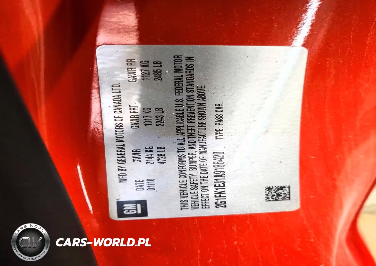 2010 Chevrolet Camaro Ss VIN:2G1FK1EJ1A9186420 - 12