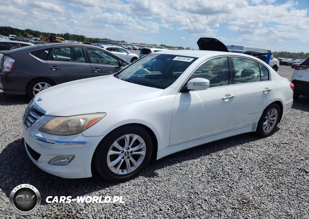2012 Hyundai Genesis 3.8L V6 VIN:KMHGC4DD1CU184481 - 1