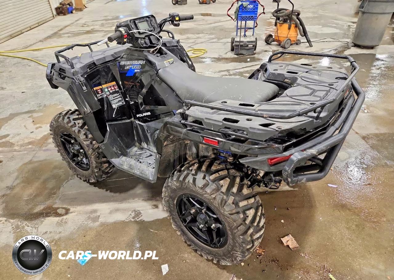 2021 Polaris Sporstman Atv VIN:4XASHY577MA710798 - 3