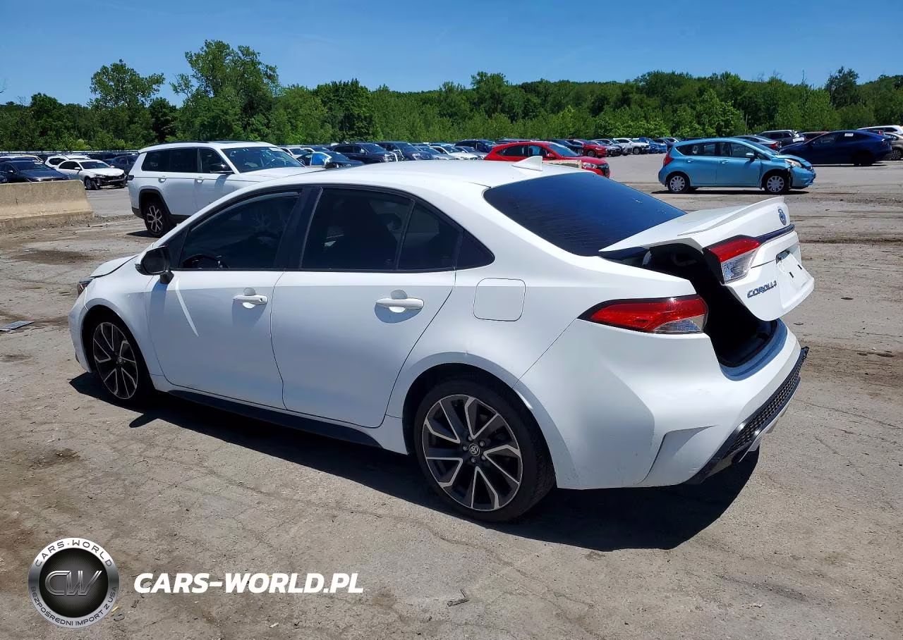 2020 Toyota Corolla Se VIN:JTDP4RCEXLJ011536 - 2