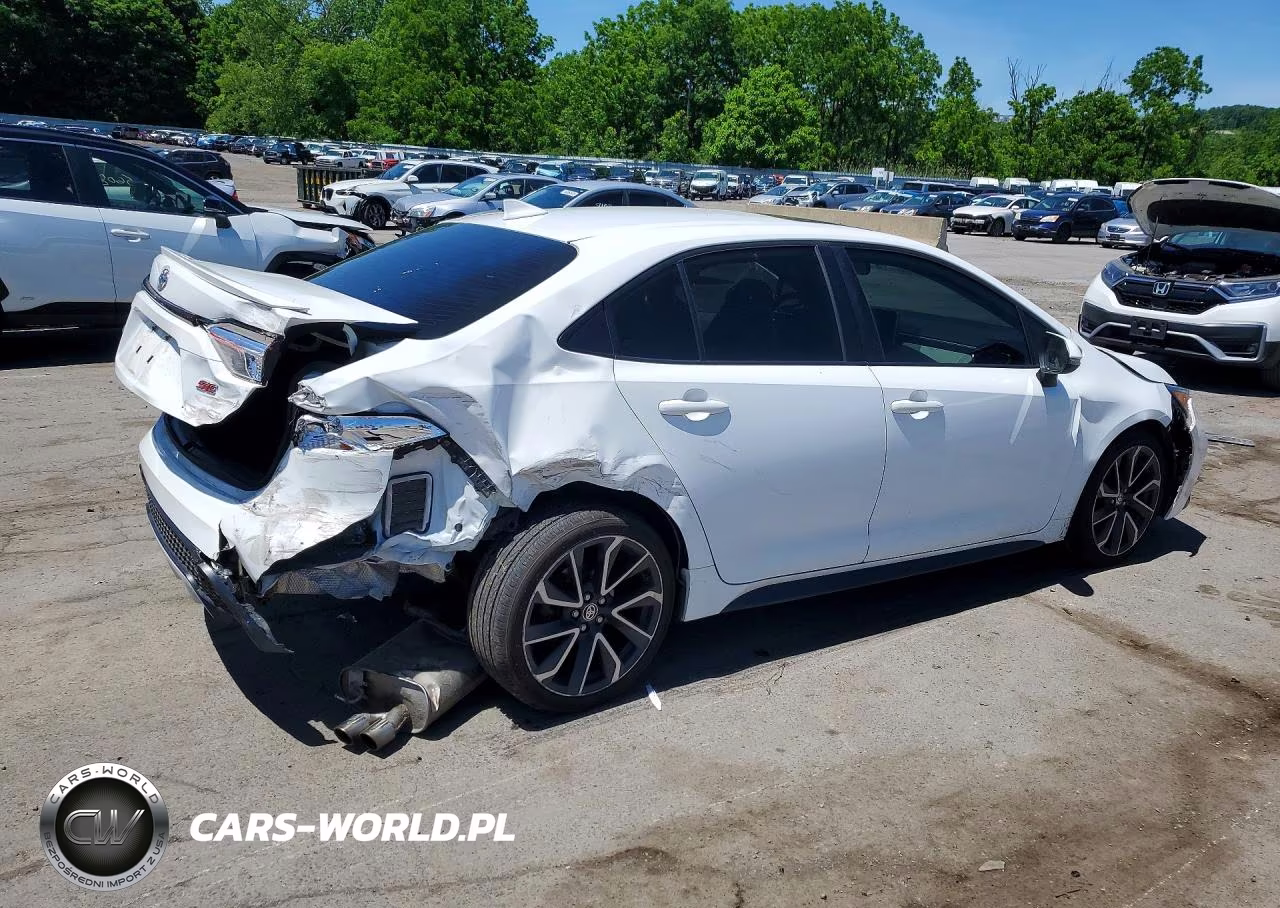 2020 Toyota Corolla Se VIN:JTDP4RCEXLJ011536 - 3