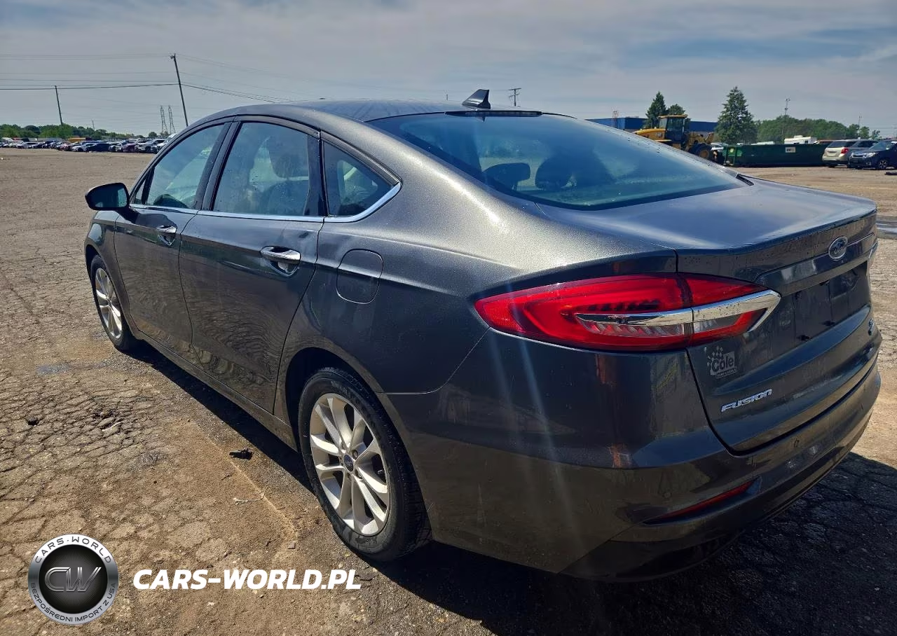 2020 Ford Fusion Se VIN:3FA6P0HD8LR110737 - 2
