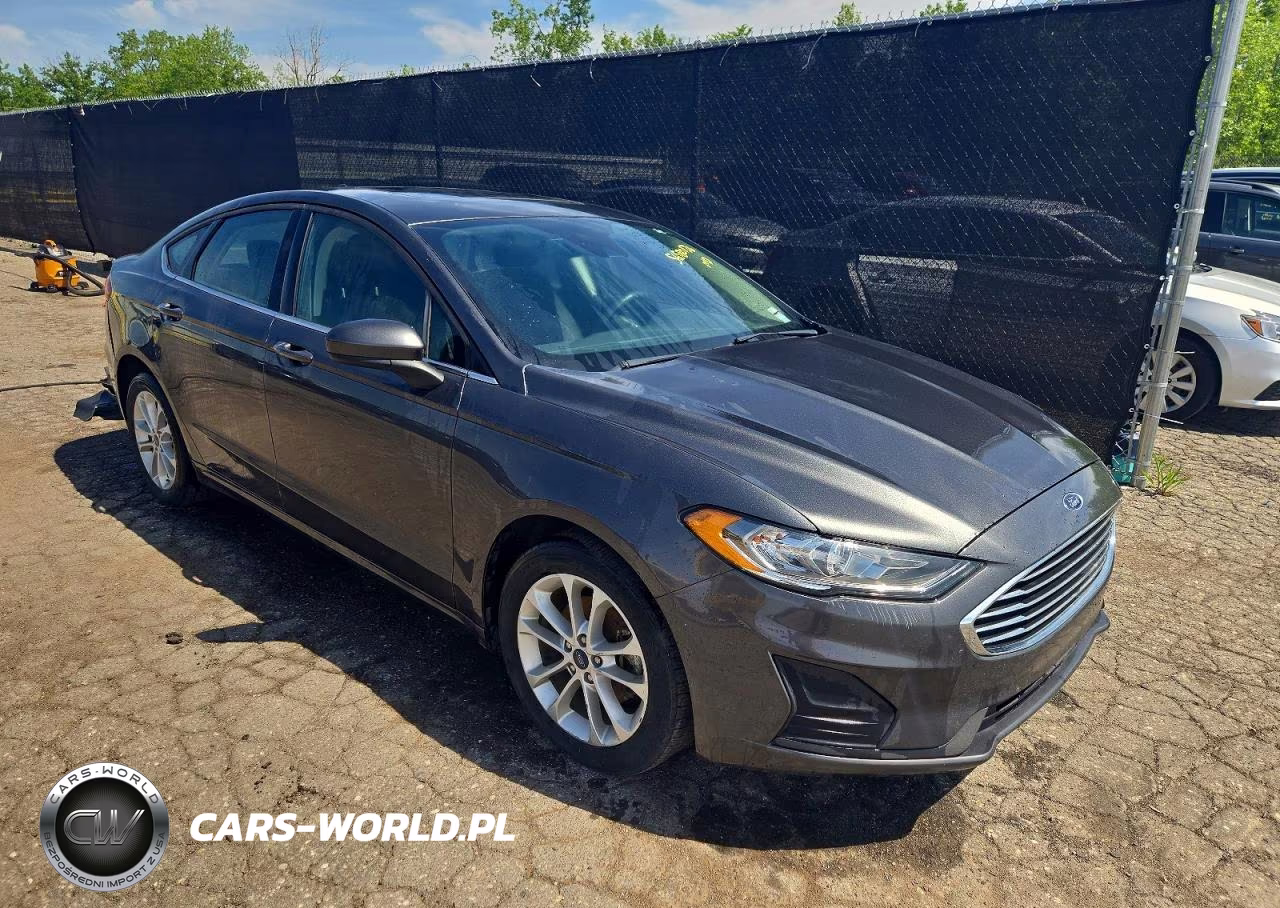 2020 Ford Fusion Se VIN:3FA6P0HD8LR110737 - 4