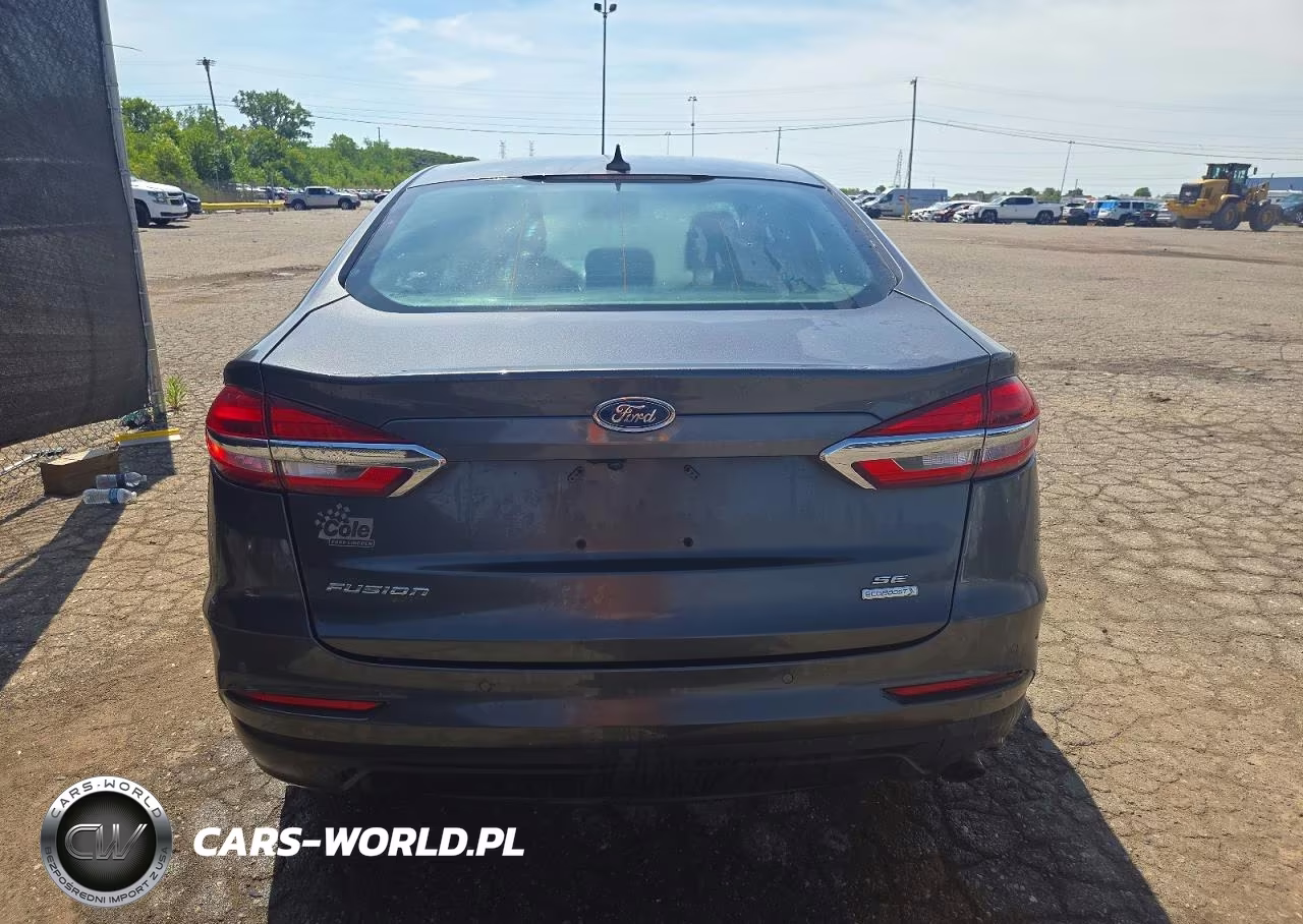 2020 Ford Fusion Se VIN:3FA6P0HD8LR110737 - 6