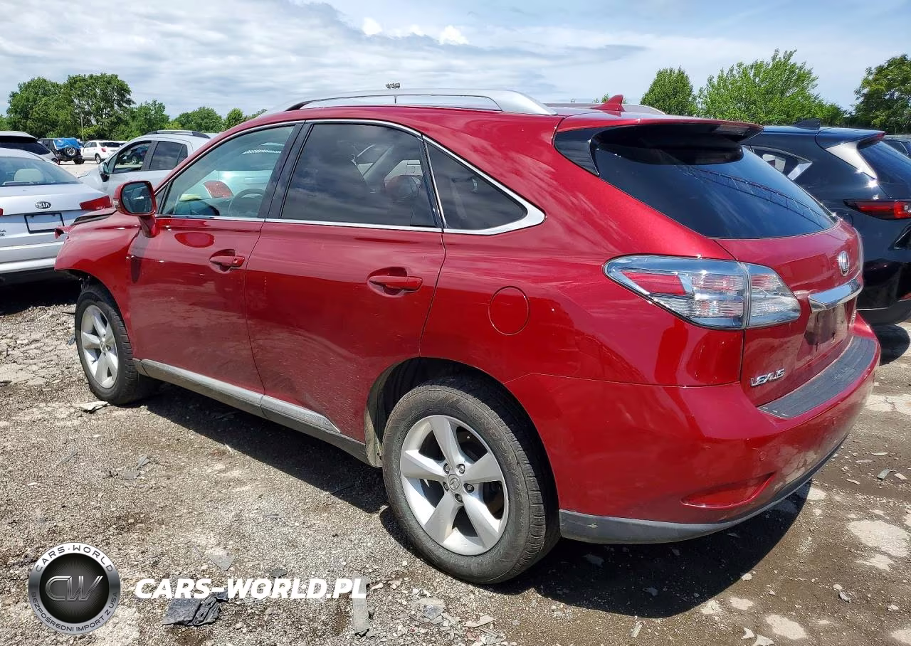 2010 Lexus Rx 350 VIN:2T2BK1BA0AC012120 - 2