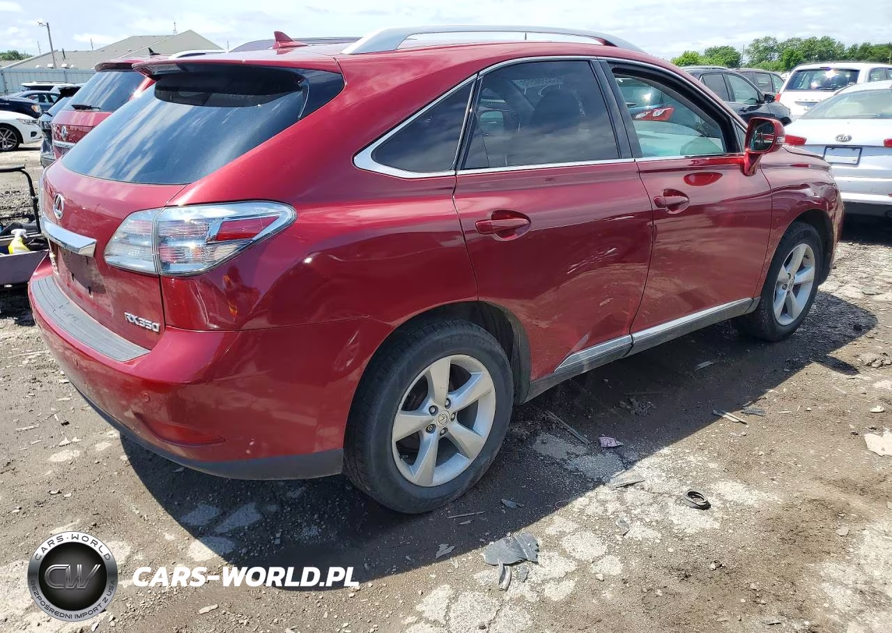 2010 Lexus Rx 350 VIN:2T2BK1BA0AC012120 - 3