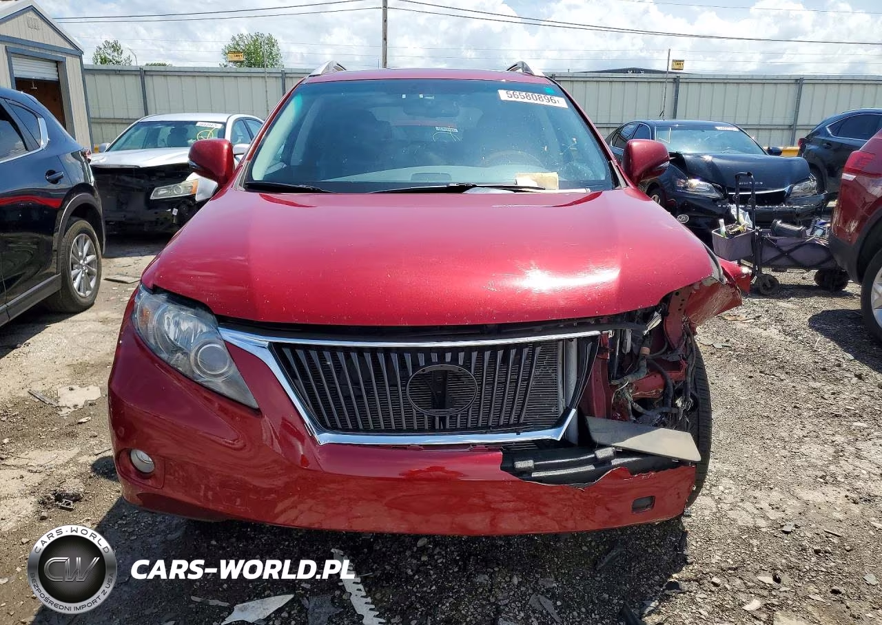 2010 Lexus Rx 350 VIN:2T2BK1BA0AC012120 - 5
