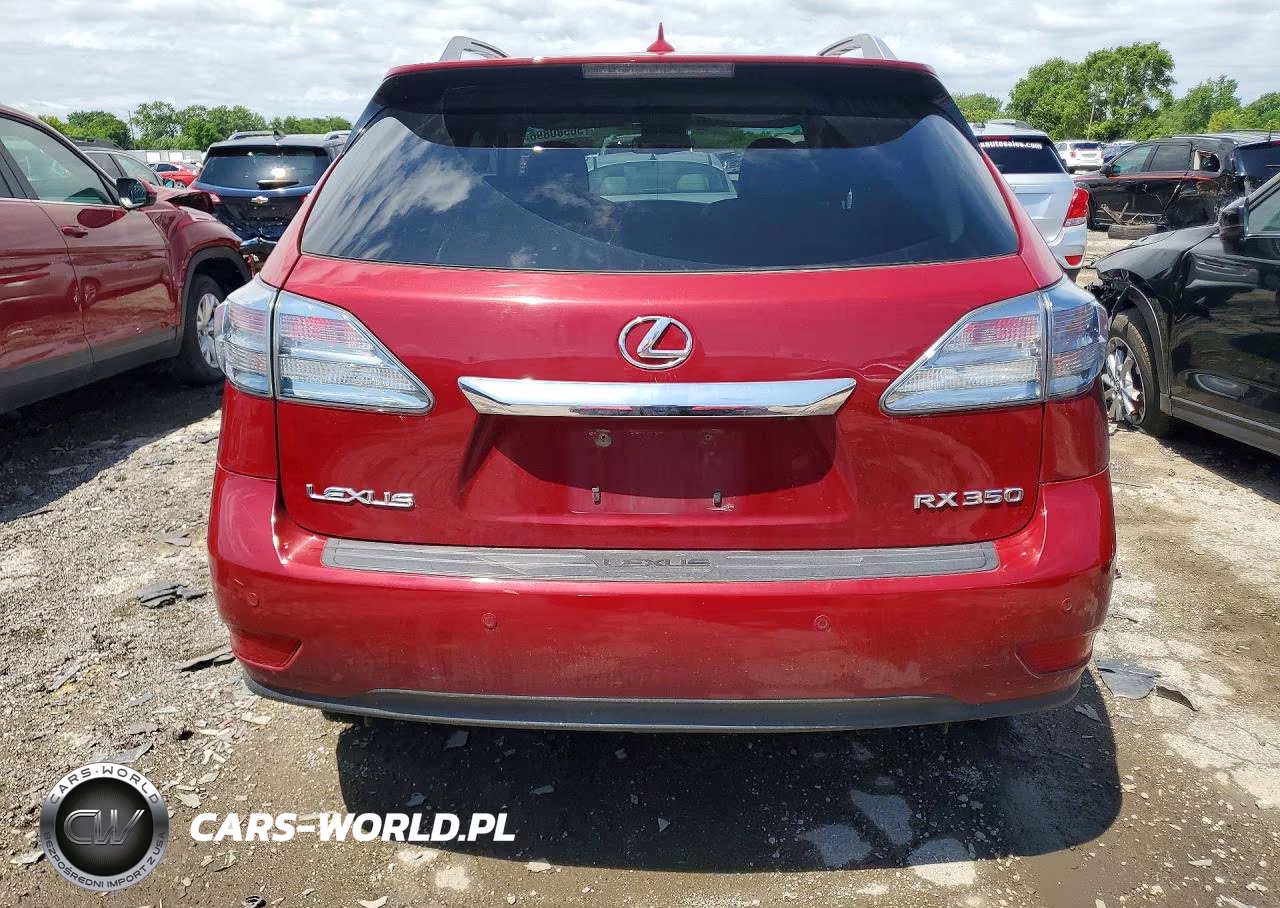 2010 Lexus Rx 350 VIN:2T2BK1BA0AC012120 - 6