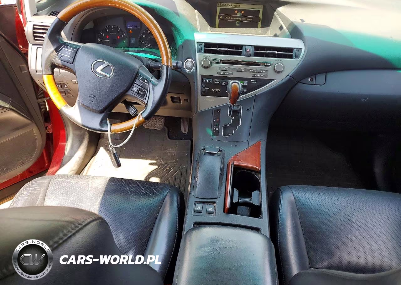2010 Lexus Rx 350 VIN:2T2BK1BA0AC012120 - 8