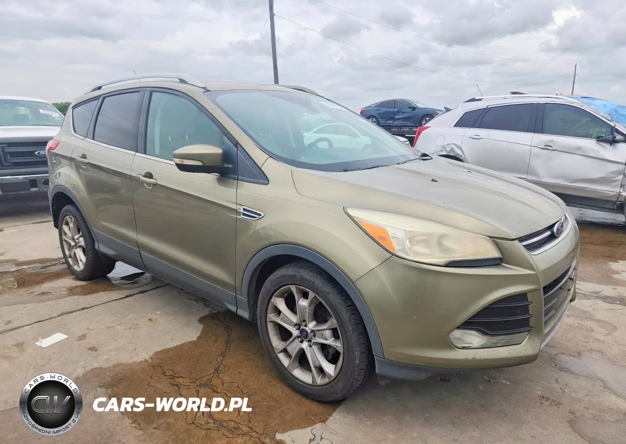 2014 Ford Escape Titanium VIN:1FMCU0JX1EUB34105 - 4