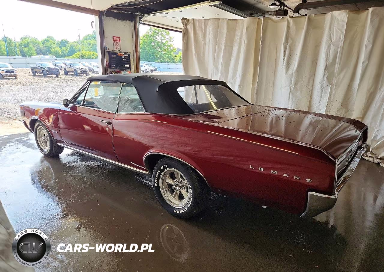 1966 Pontiac Lemans Rwd VIN:237676P248042 - 2