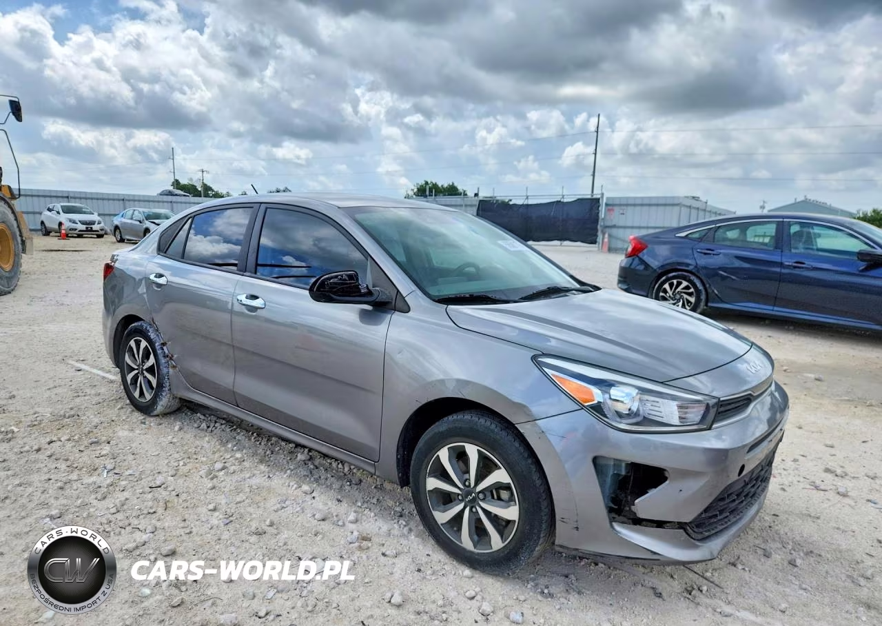 2022 Kia Rio S VIN:3KPA24AD8NE495845 - 4