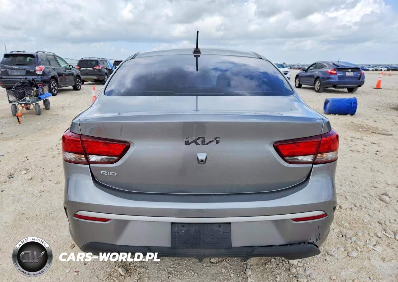 2022 Kia Rio S VIN:3KPA24AD8NE495845 - 6