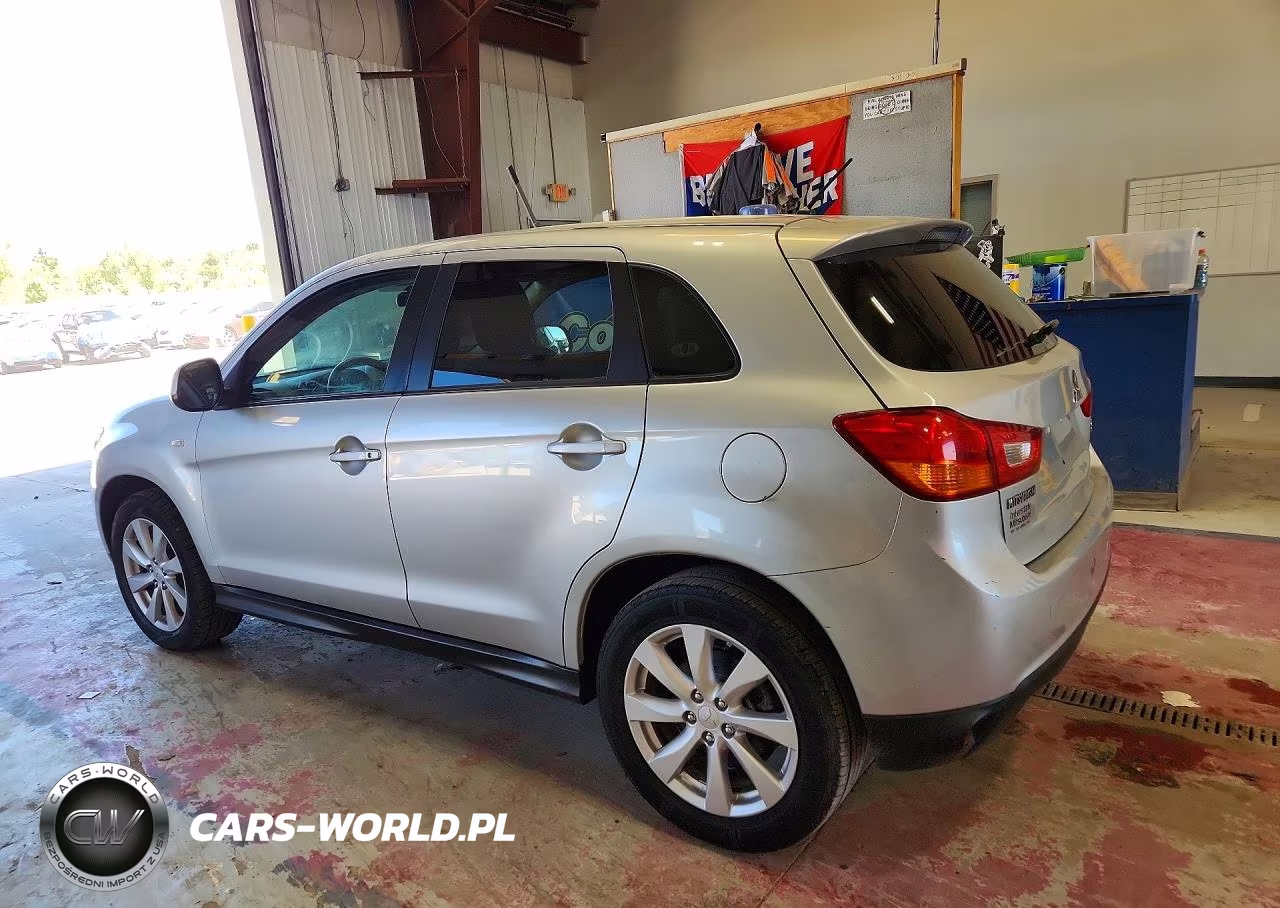 2015 Mitsubishi Outlander Sport Es VIN:4A4AP3AU0FE009997 - 2