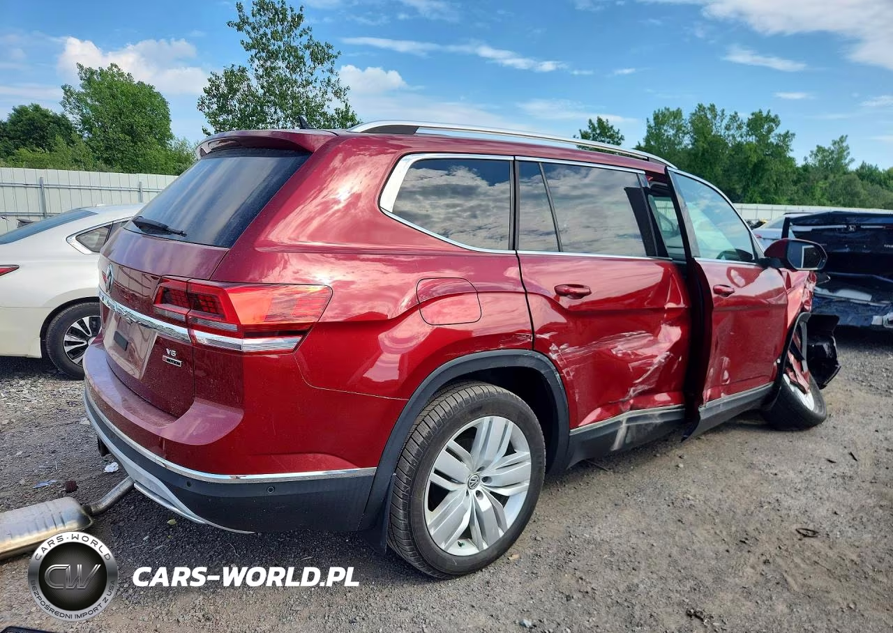 2018 Volkswagen Atlas Sel Premium VIN:1V2NR2CA0JC523710 - 3