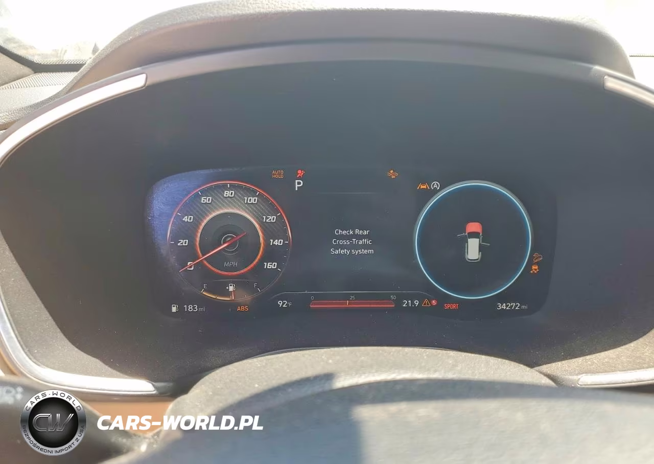 2021 Hyundai Santa Fe Calligraphy VIN:5NMS5DAL2MH363626 - 9