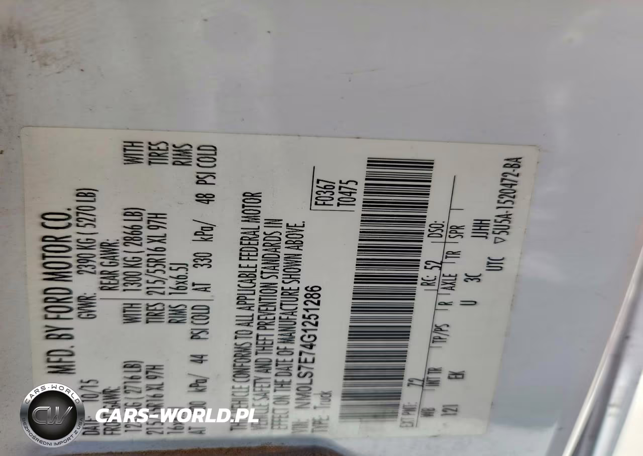 2016 Ford Transit Connect Xl VIN:NM0LS7E74G1251286 - 13