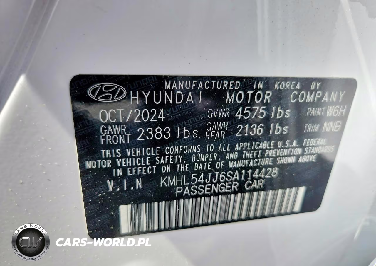 2025 Hyundai Sonata Hybrid Limited VIN:KMHL54JJ6SA114428 - 12