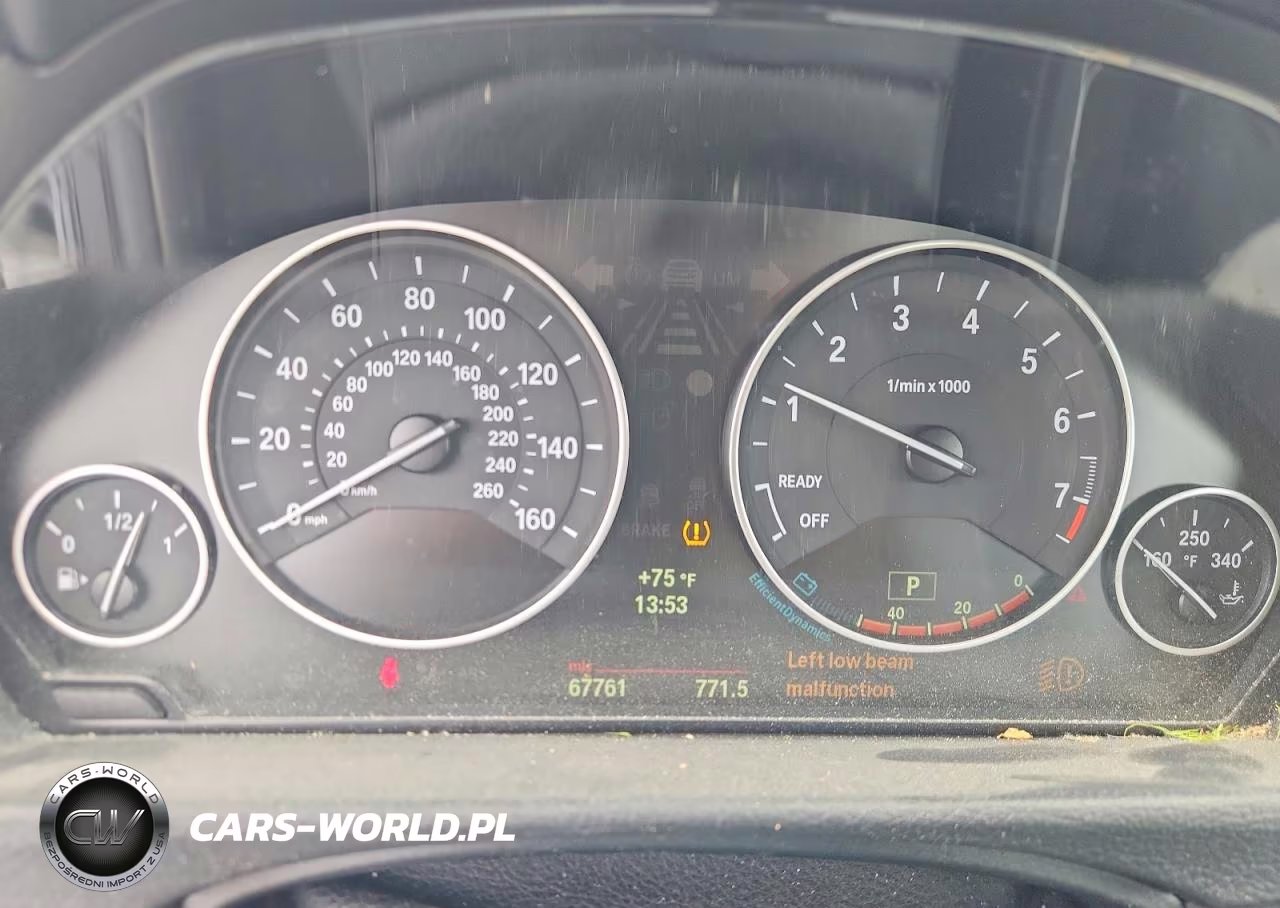 2013 BMW 328 Xi Sulev VIN:WBA3B5G50DNS04888 - 9