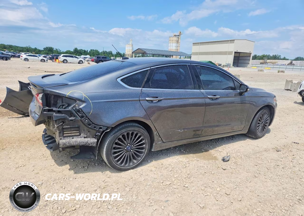 2015 Ford Fusion Titanium VIN:3FA6P0K97FR130664 - 3