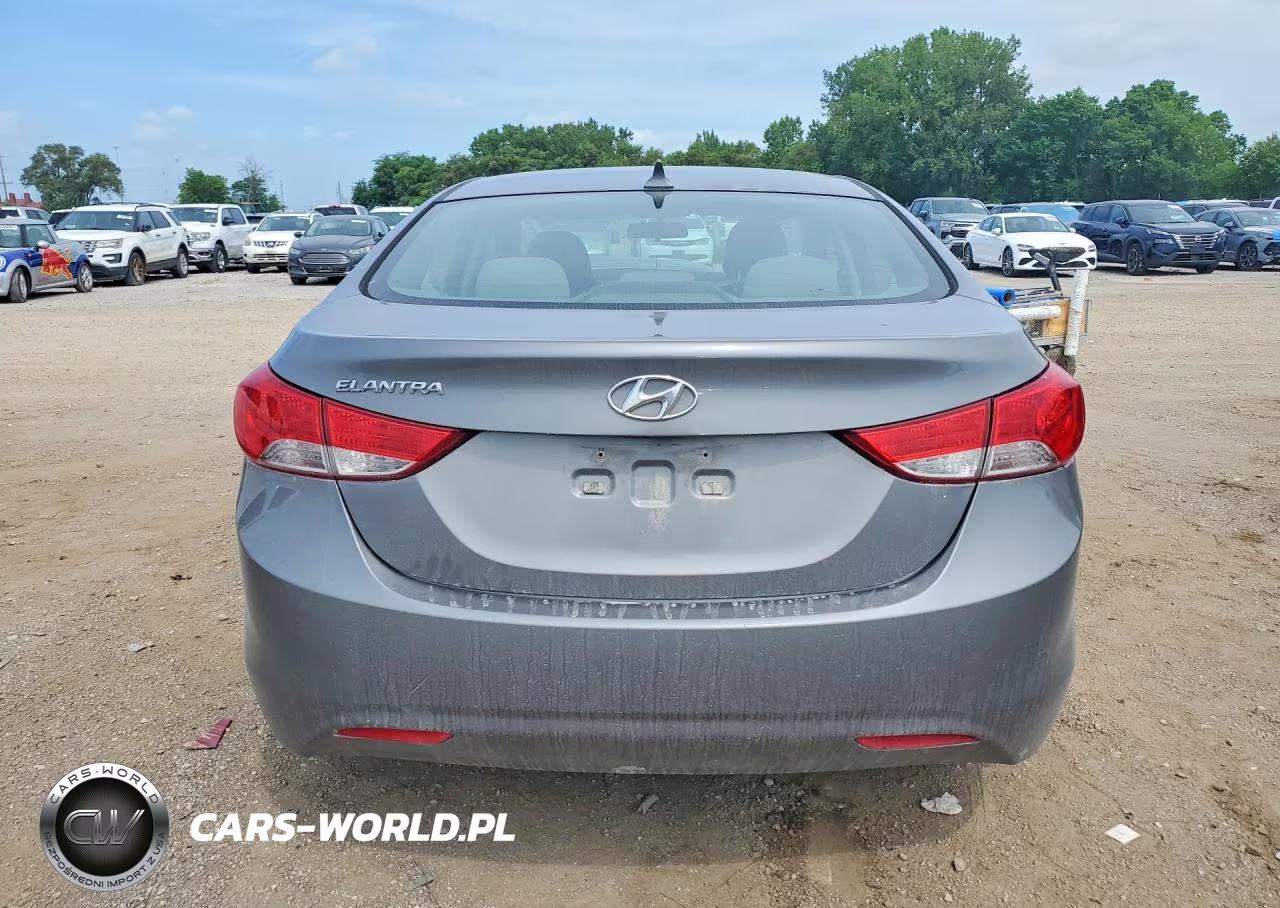 2013 Hyundai Elantra Gls VIN:5NPDH4AE5DH154157 - 6