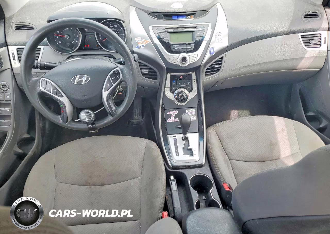 2013 Hyundai Elantra Gls VIN:5NPDH4AE5DH154157 - 8