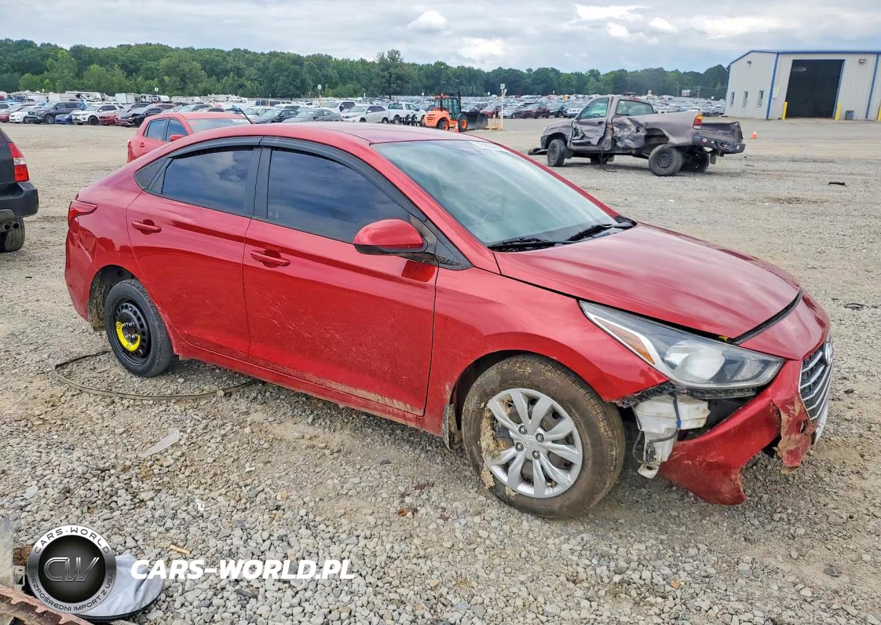 2020 Hyundai Accent Se VIN:3KPC24A62LE101635 - 4
