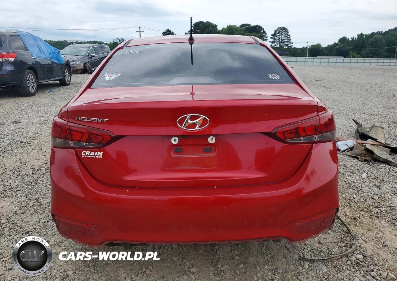 2020 Hyundai Accent Se VIN:3KPC24A62LE101635 - 6