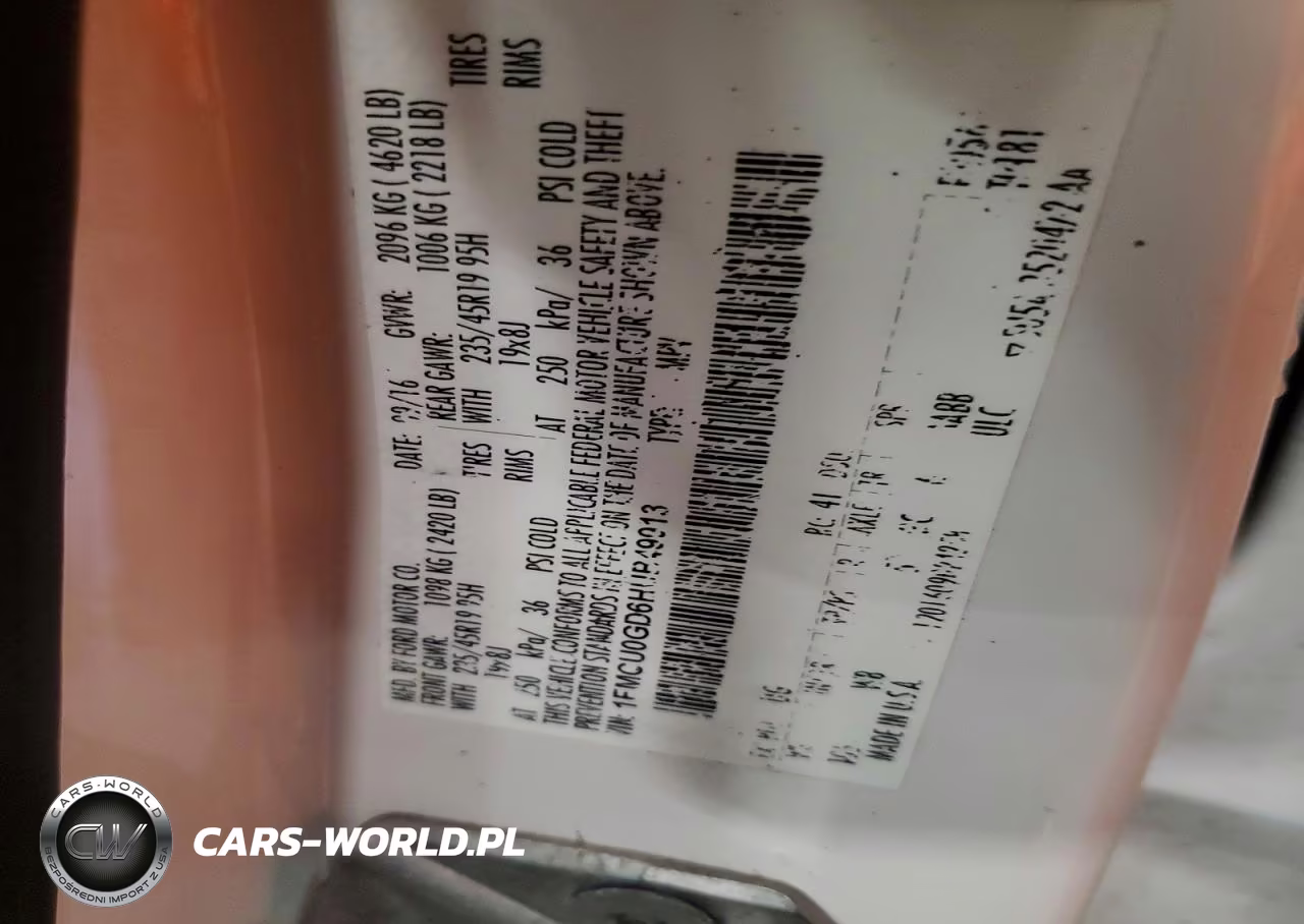 2017 Ford Escape Se VIN:1FMCU0GD6HUB49913 - 13